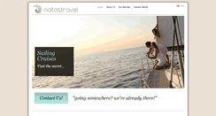 Desktop Screenshot of notostravel.com